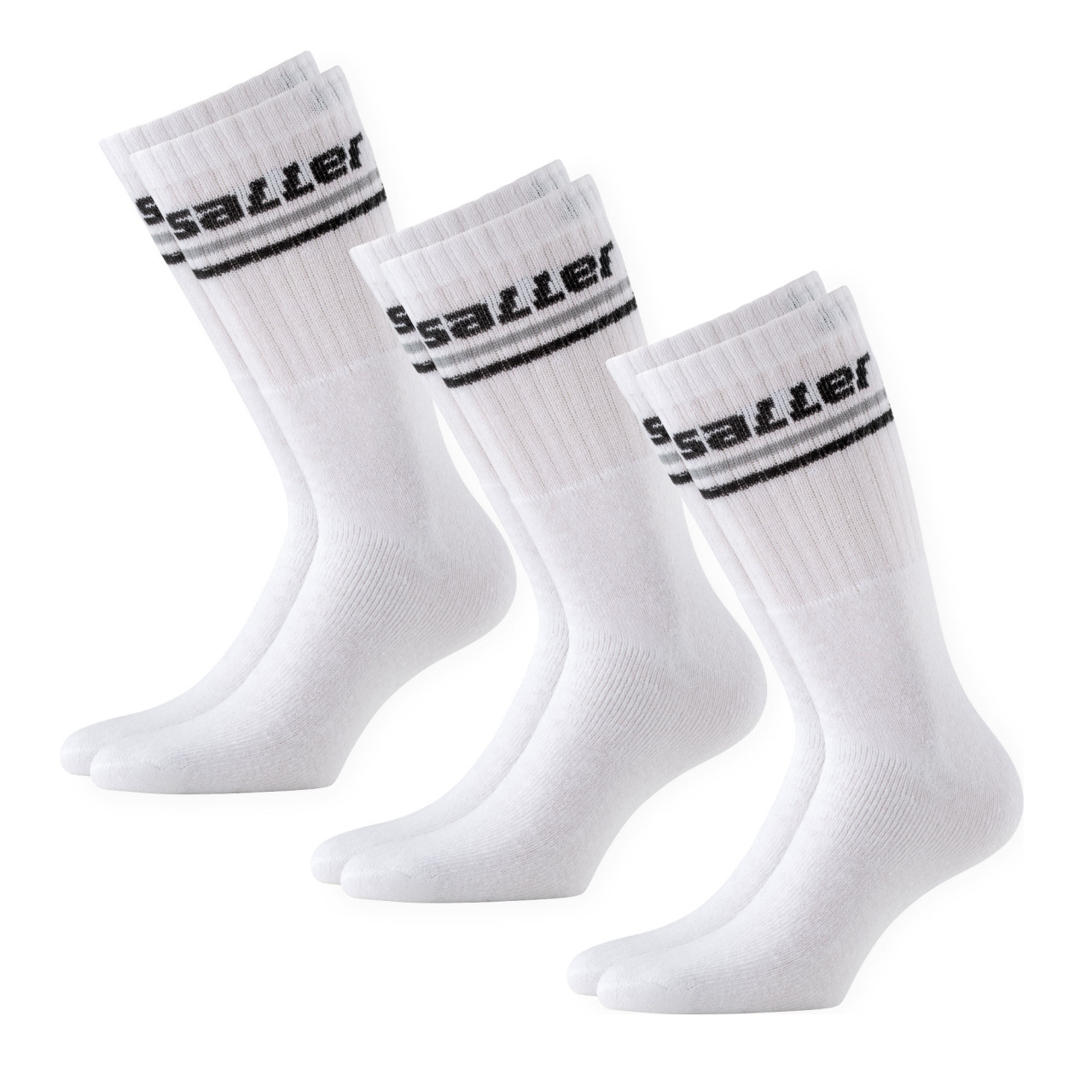 Saller Sportsocke »sallerStripe« 3er Pack