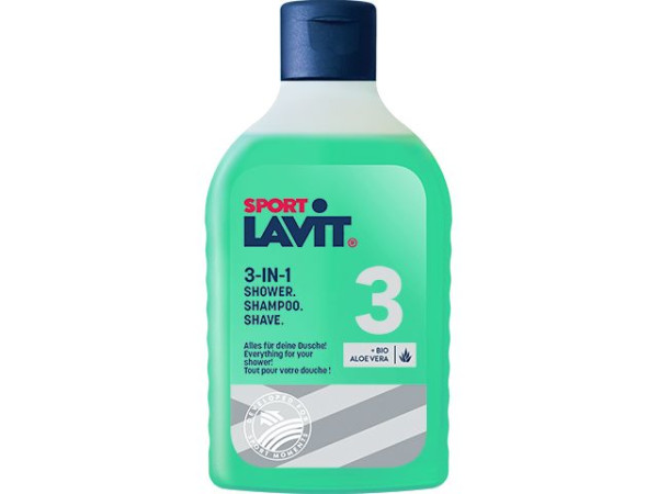 Sport Lavit 3 in 1 Shower Shampoo Shave