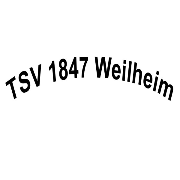 TSV 1847 Weilheim Schriftzug