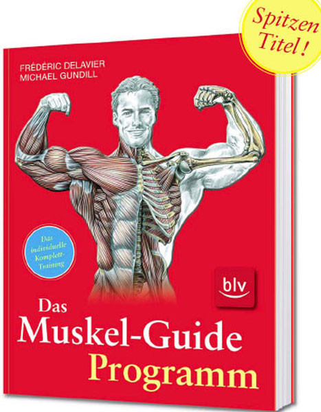 Saller Buch: Delavier/Gundill "Muskel-Guide Programm"